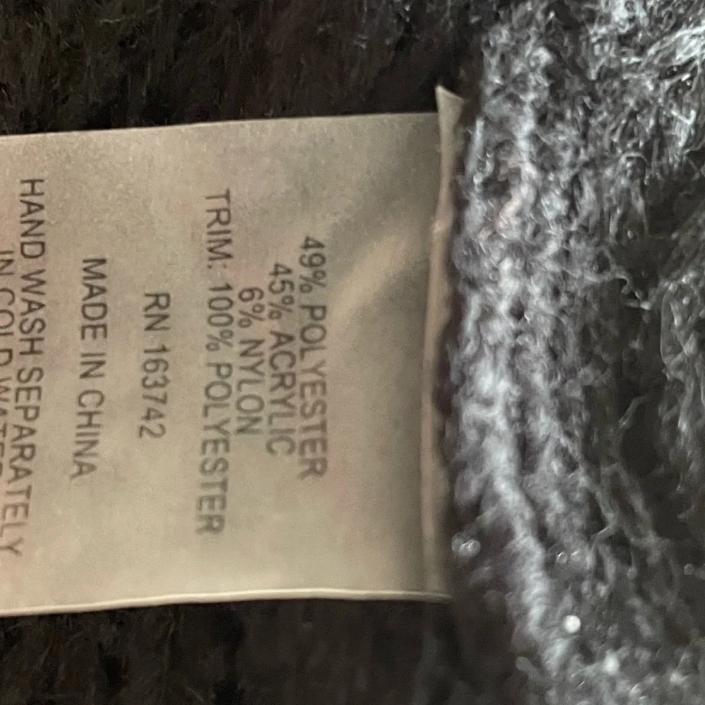Sioni Black Cardigan, NWT - Picture 7 of 8